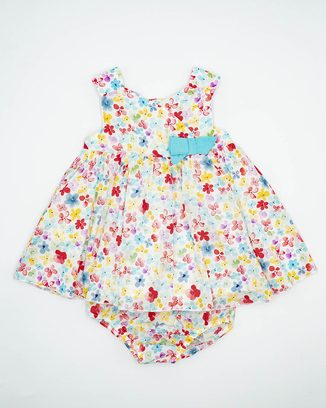 Abito con fiocchetto e culotte