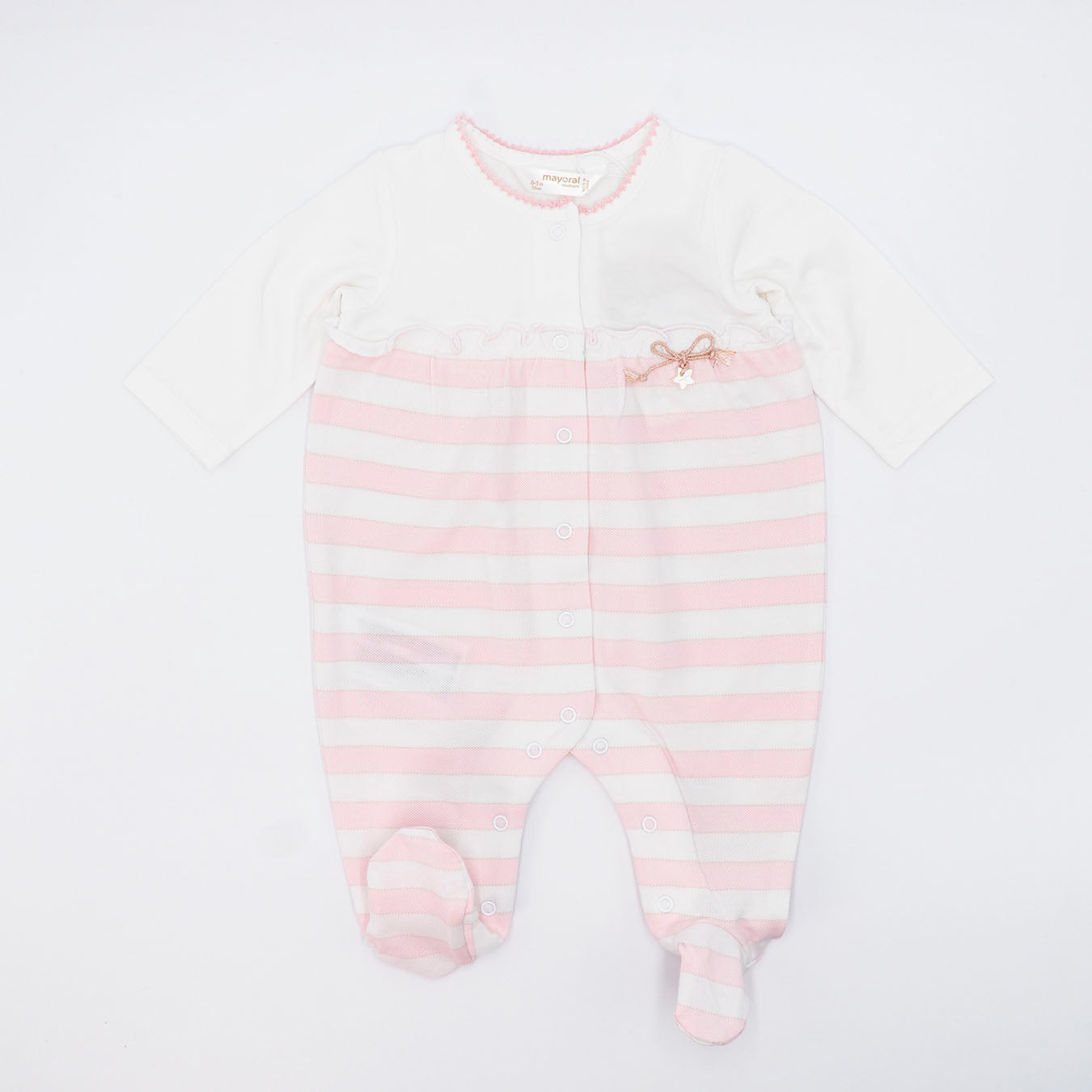 Tutina lunga rigata in piquet MAYORAL