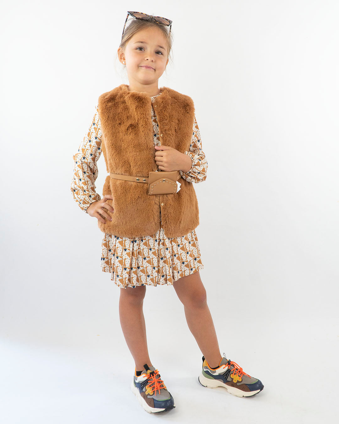 Abito stampato con fantasia dalmata MAYORAL