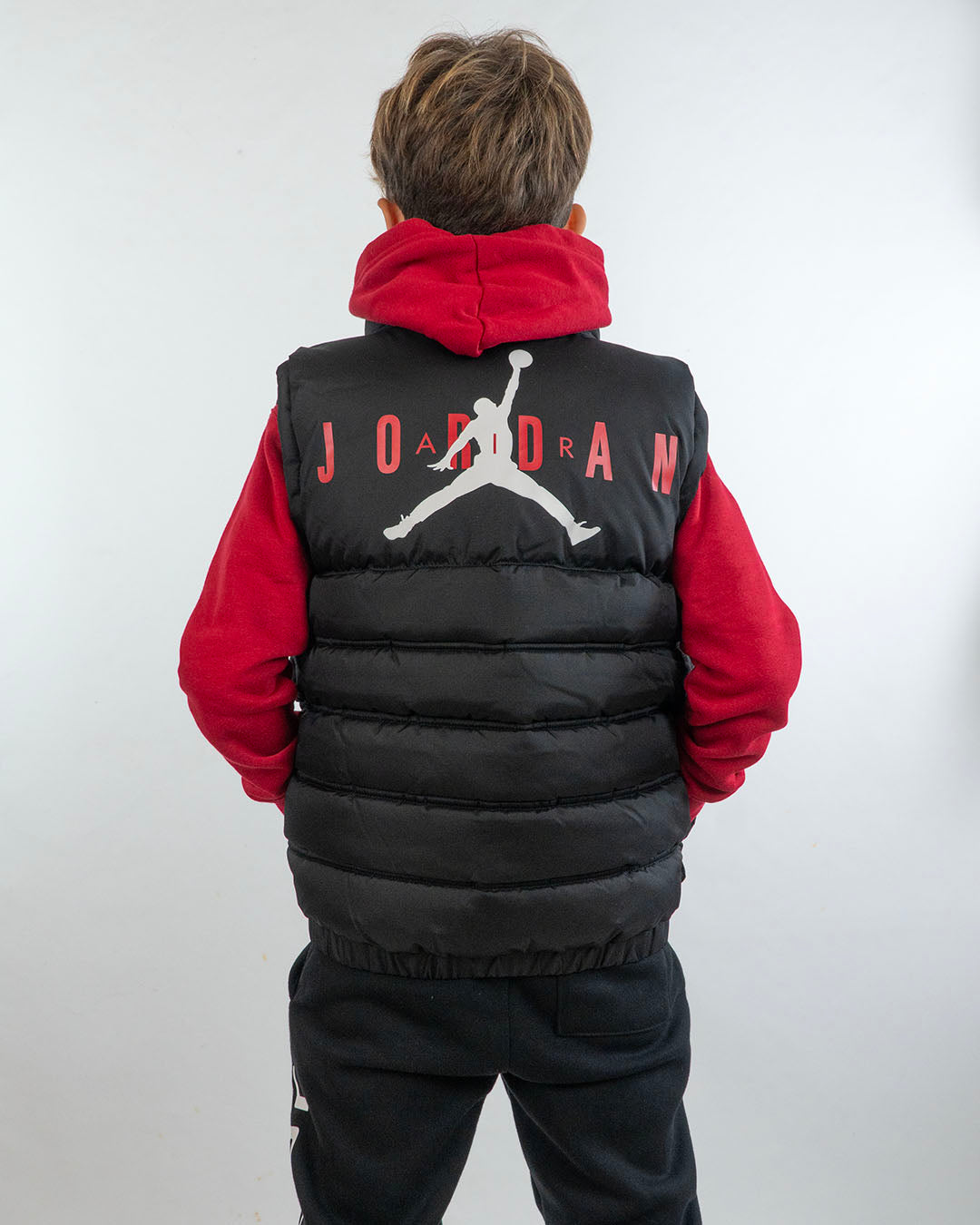 Gilet smanicato imbottito con tasche JORDAN
