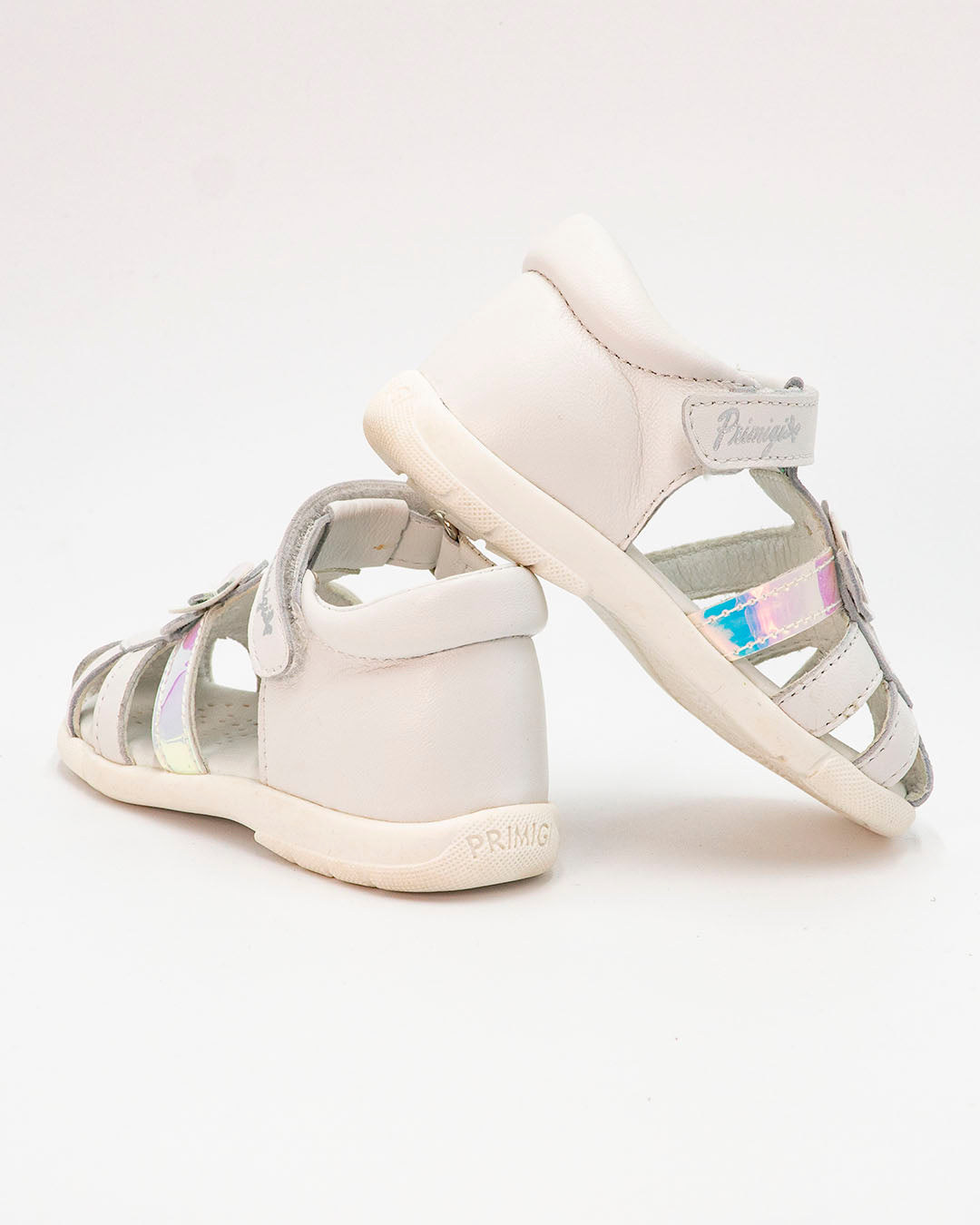 Sandalo in pelle con tallone chiuso PRIMIGI