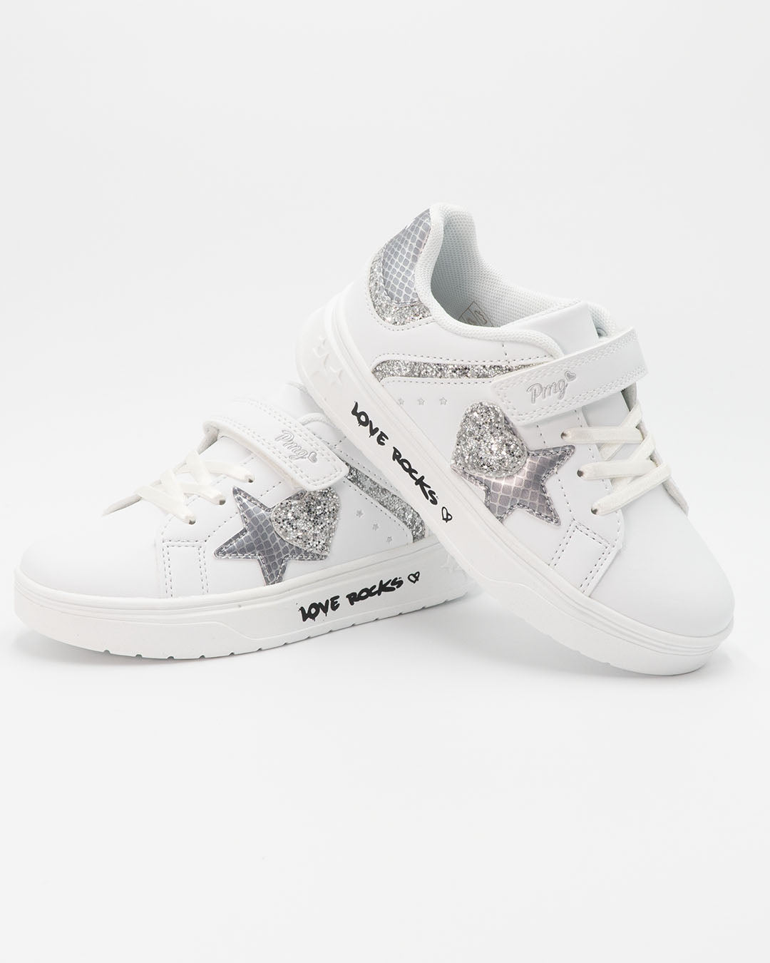 Scarpe con cuore glitter e stella PRIMIGI