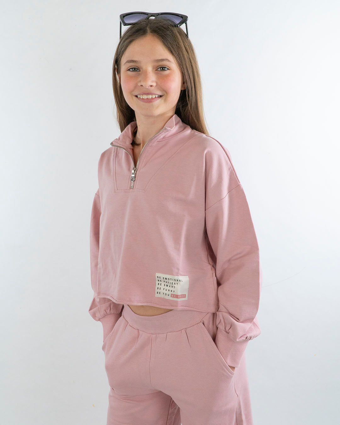 Tuta 2 pz. in cotone con pantalone largo I DO