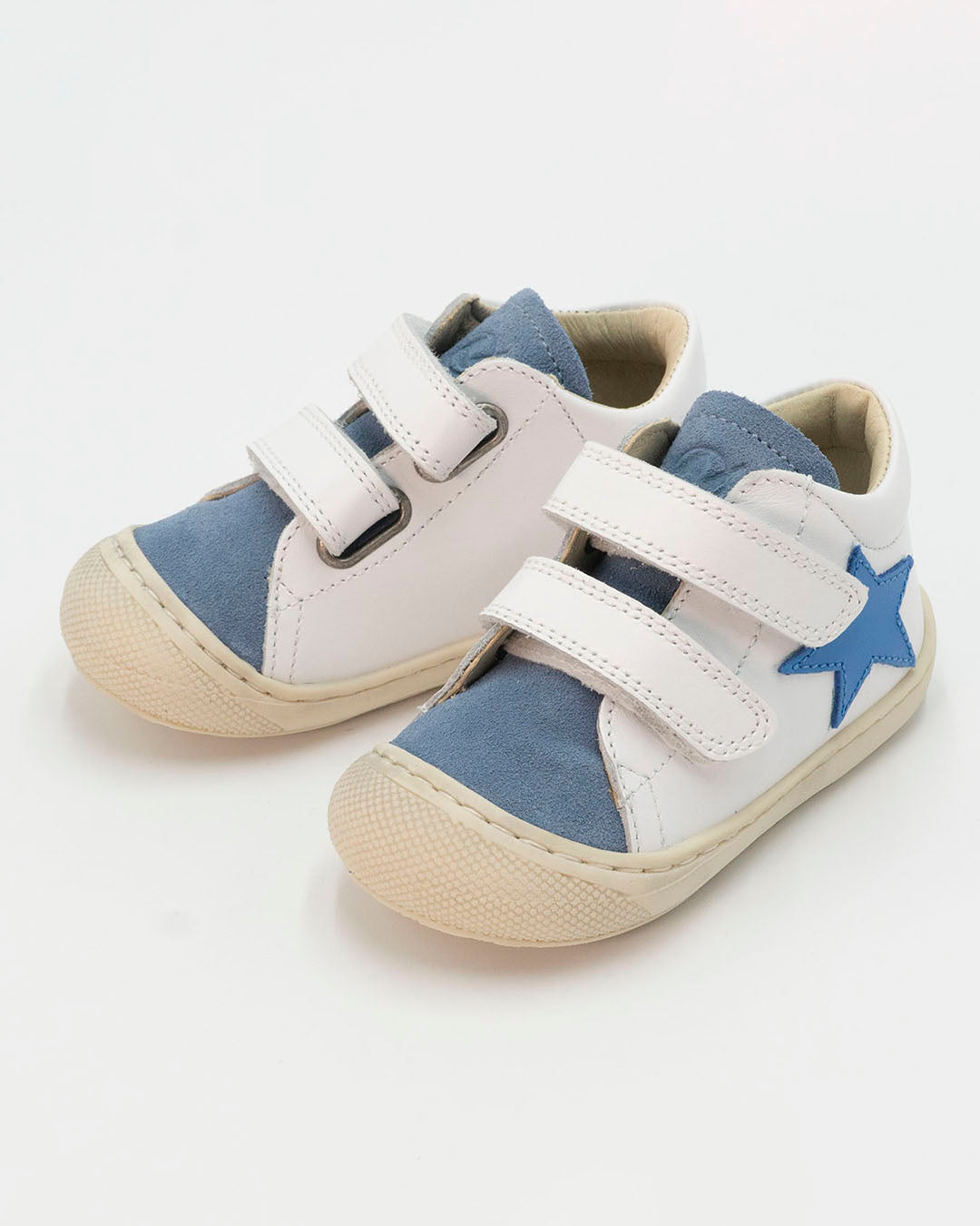 Scarpe primipassi in pelle con stella NATURINO