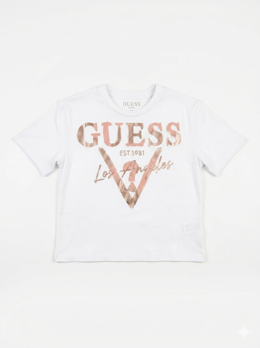 T-shirt con stampa oro J6GI27K8HM4-G011 GUESS