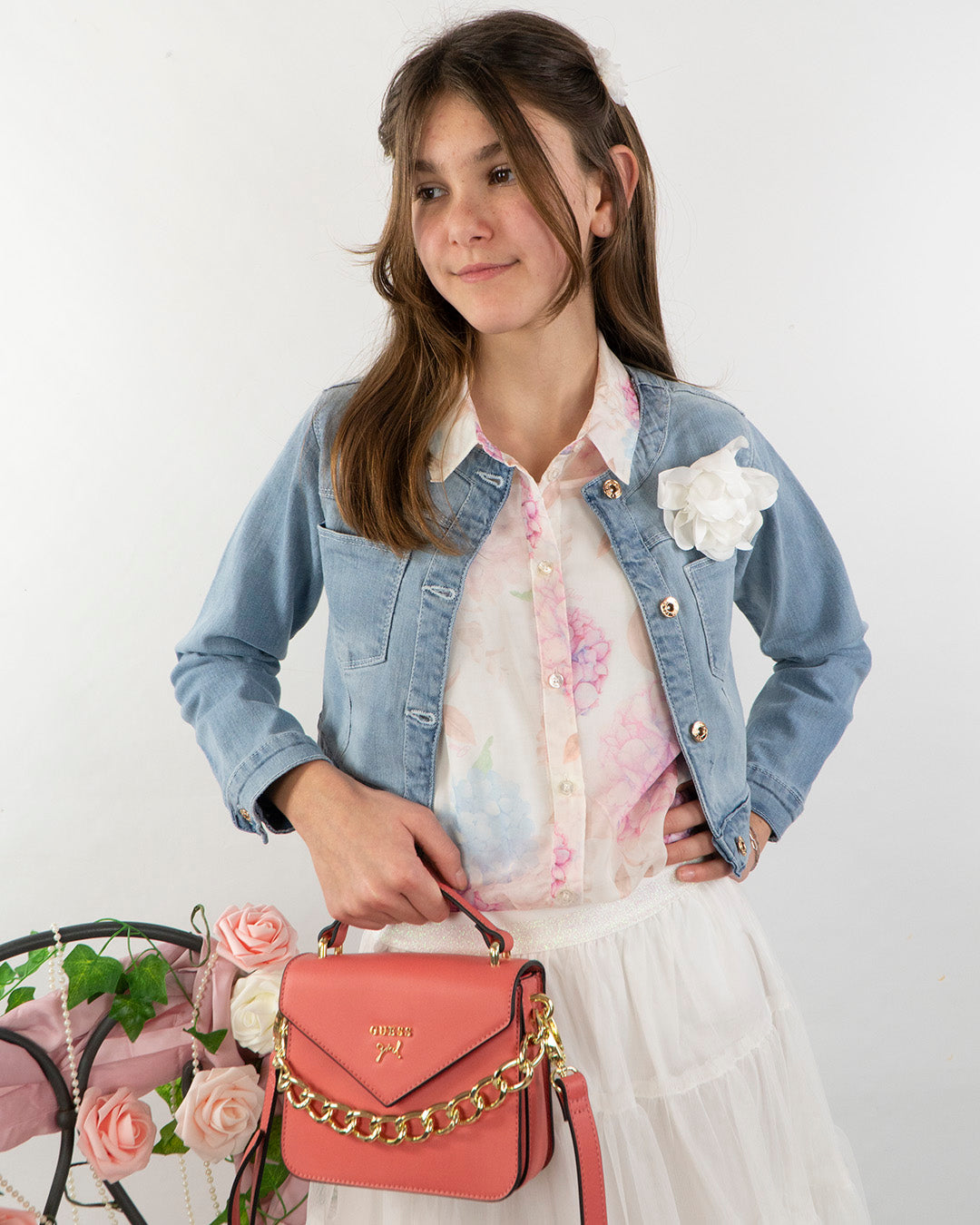 Camicia body a fantasia