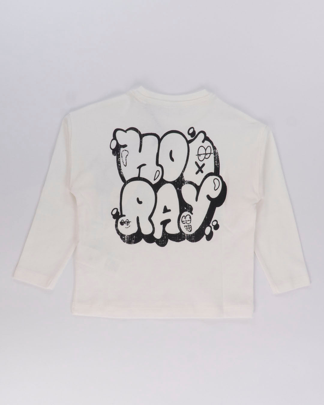 T-shirt oversize con taschino e stampa dietro I DO