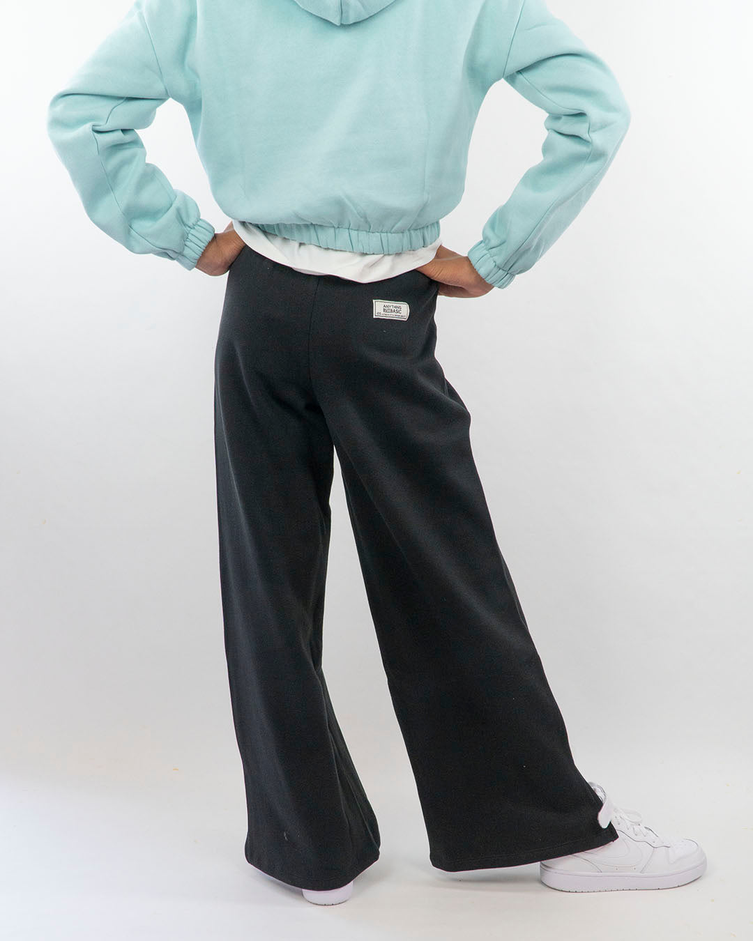 Pantaloni felpati a gamba larga  I DO