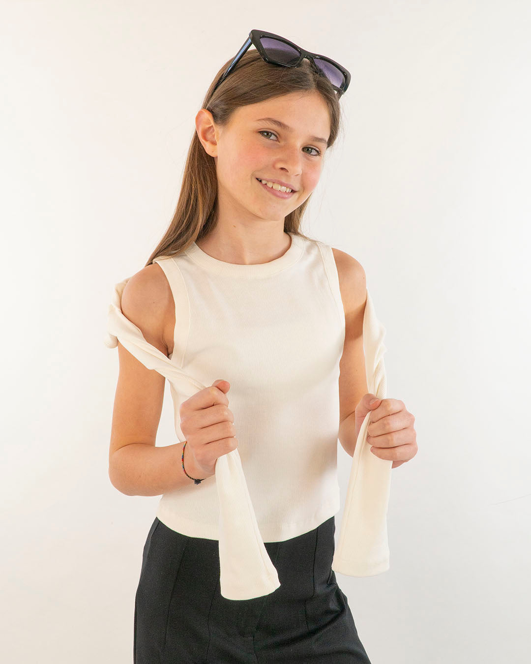 Twin set con canotta e coprispalle MAYORAL