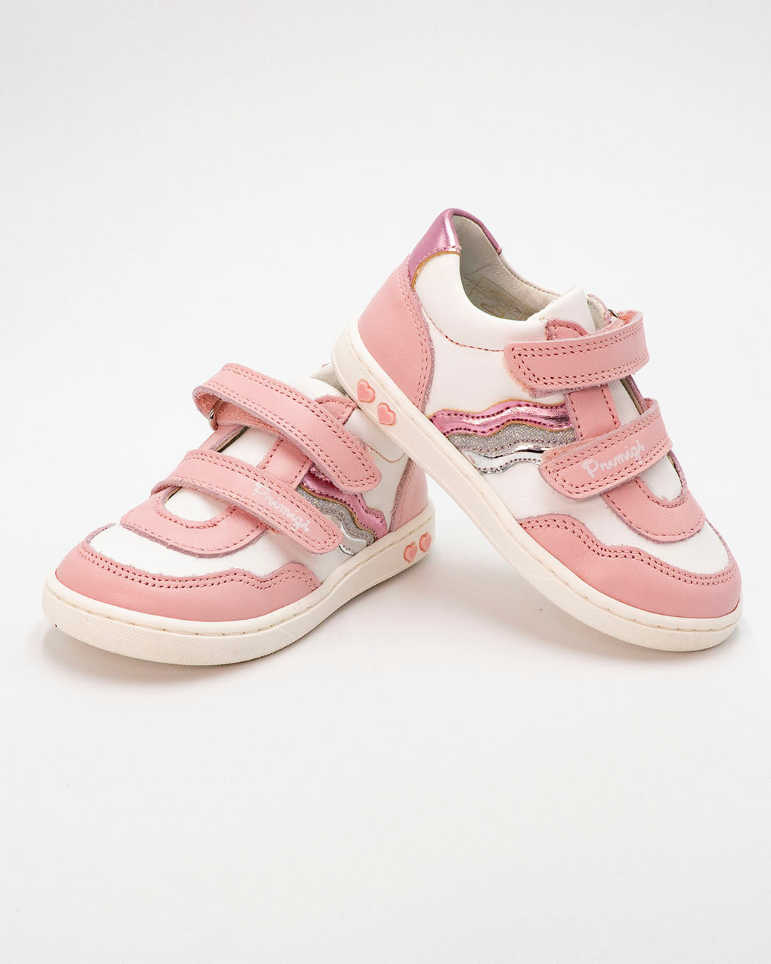 Scarpe in pelle con glitter e strappi PRIMIGI