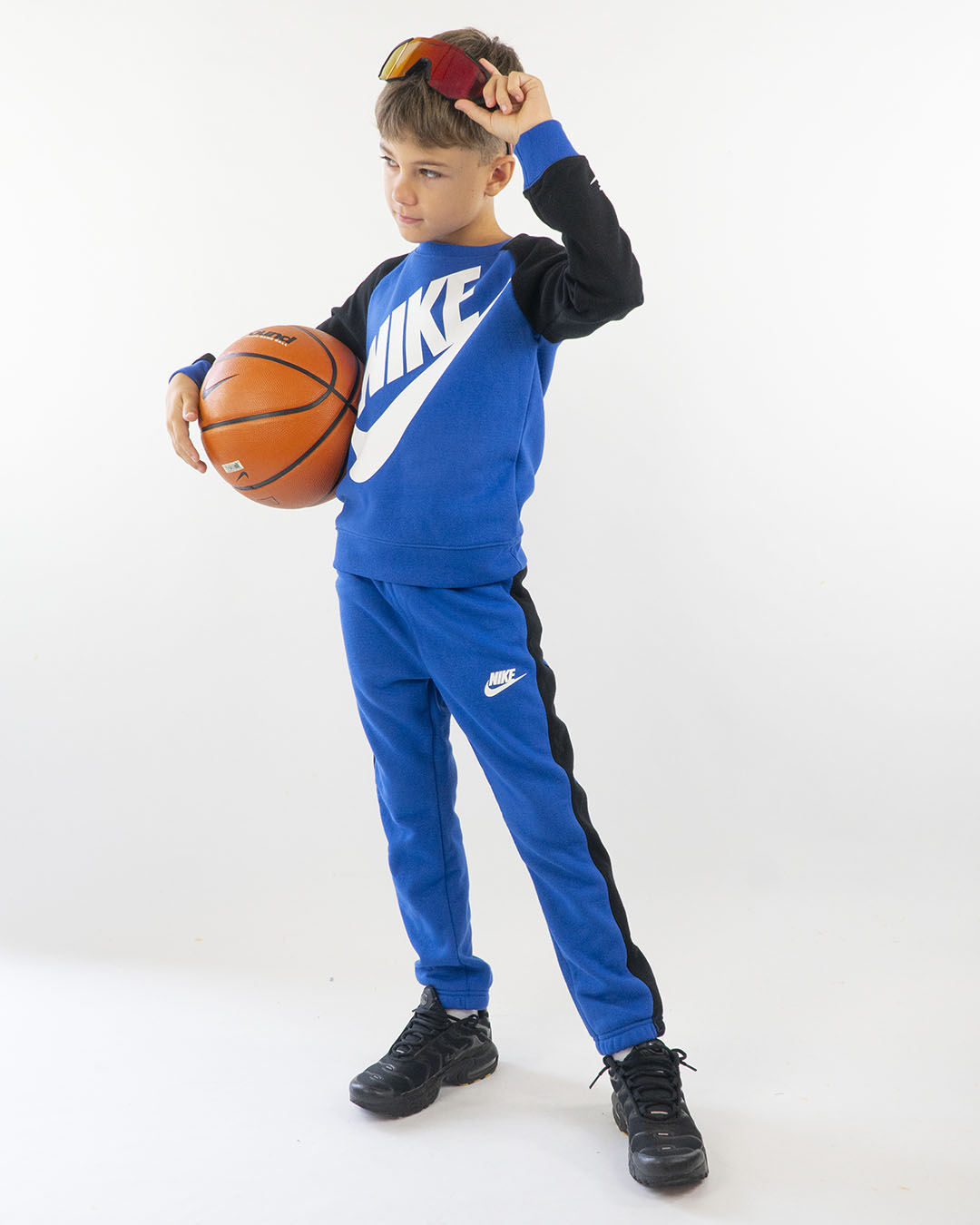 Tuta 2 pz. con felpa girocollo NIKE