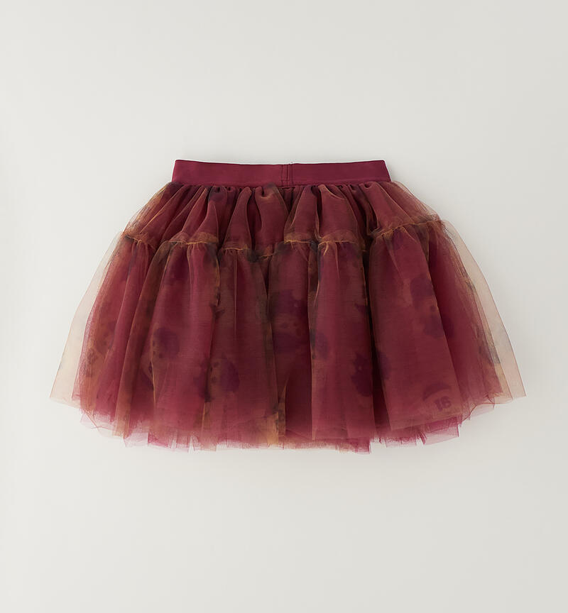 Gonna in tulle stampato art. 0.H242-6CFP SARABANDA