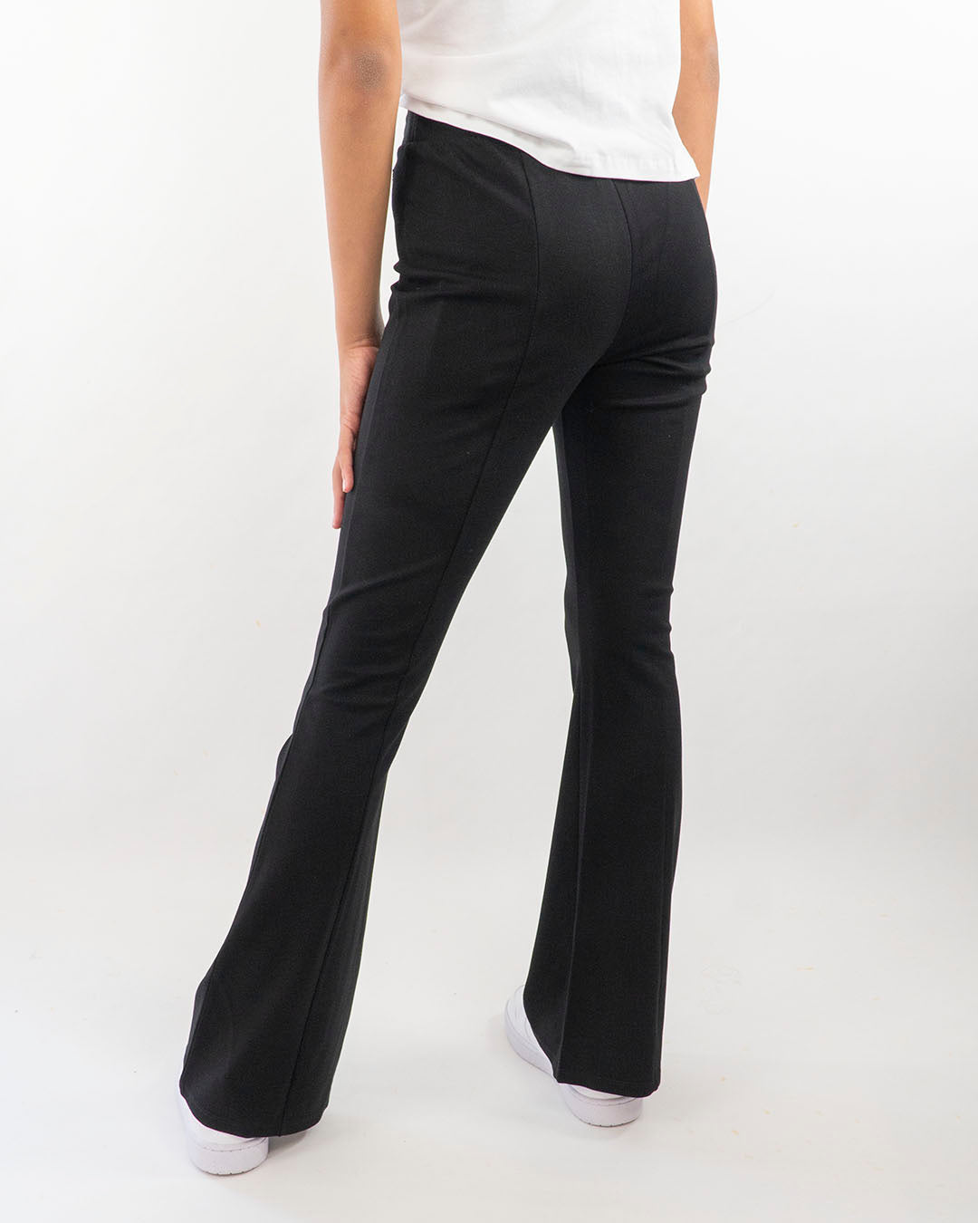 Leggings a zampa con nervatura centrale GUESS
