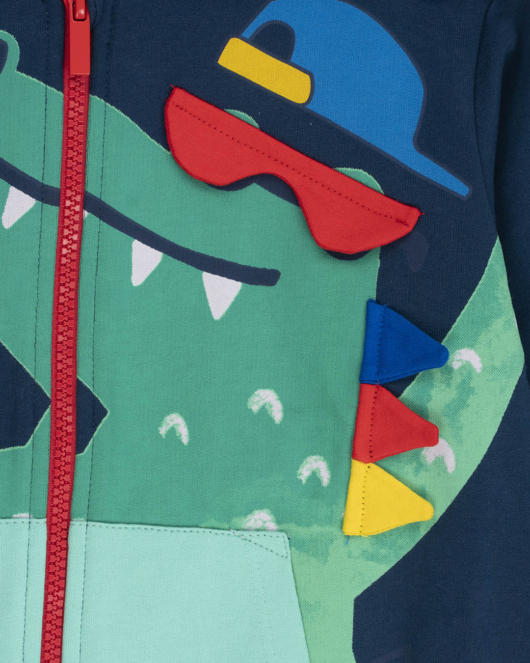 Tuta 2 pz. in cotone con coccodrillo TUC TUC