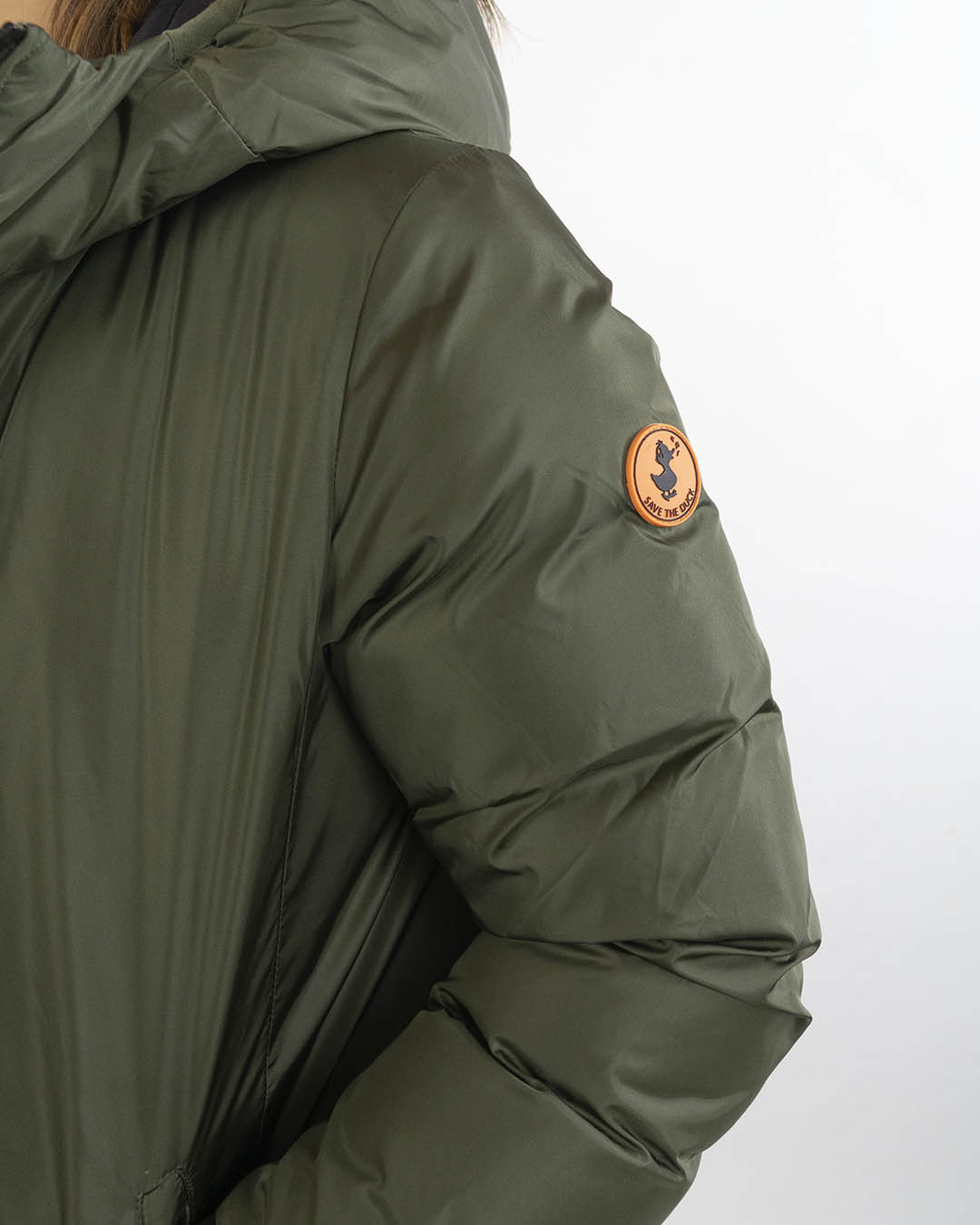 Giaccone imbottito con cappuccio