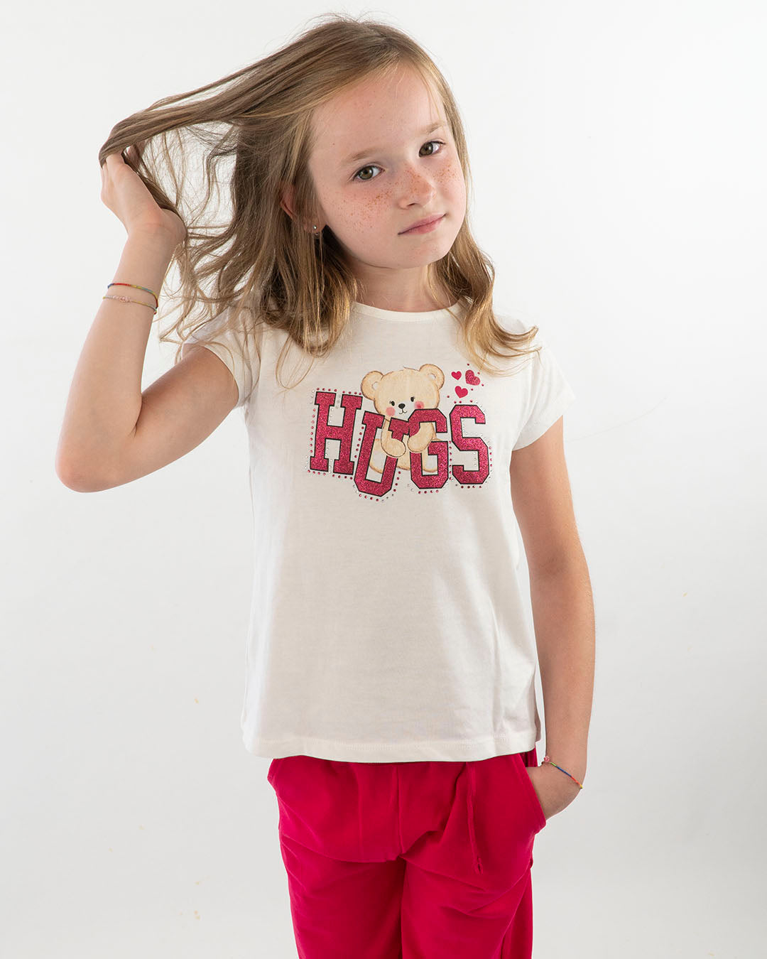 Tuta 3 pz.a peso medio con scritta glitterata I DO