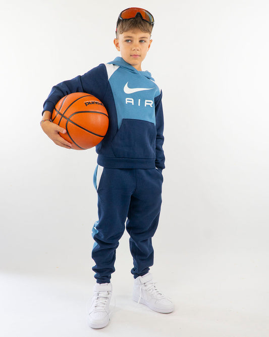 Tuta bicolor chiusa con cappuccio NIKE