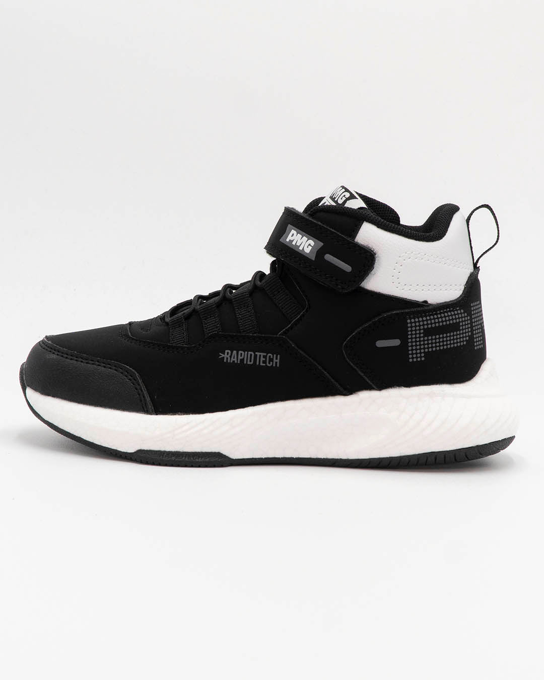Scarpe alte con laccio elastico e strappo