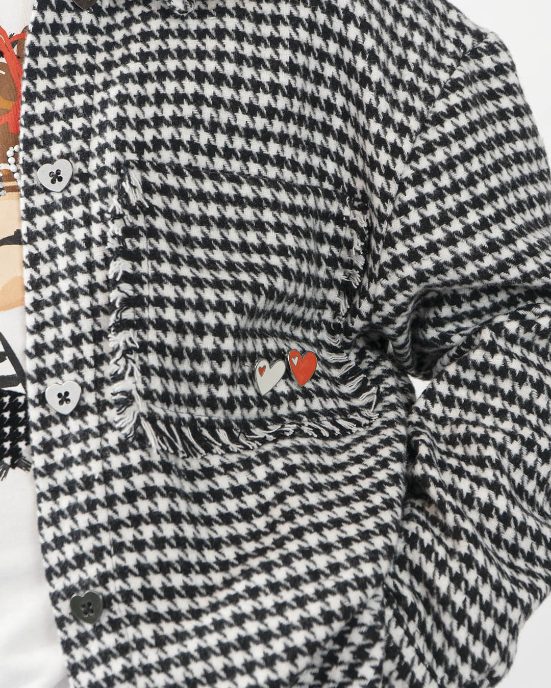 Camicia pied poule