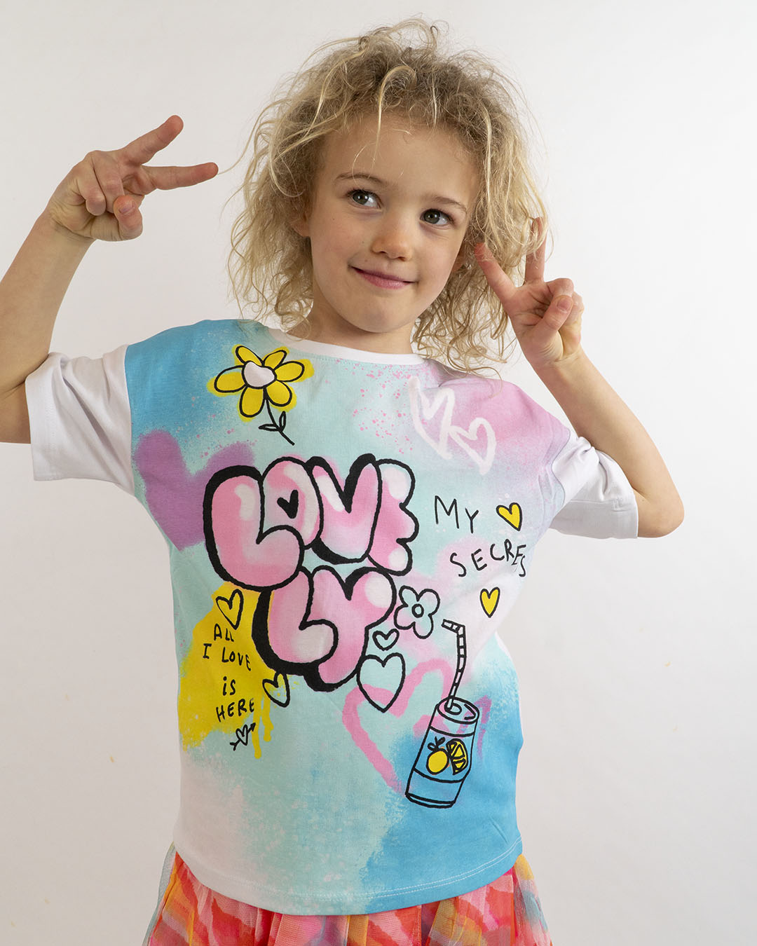 T-shirt sfumata Lovely TUC TUC
