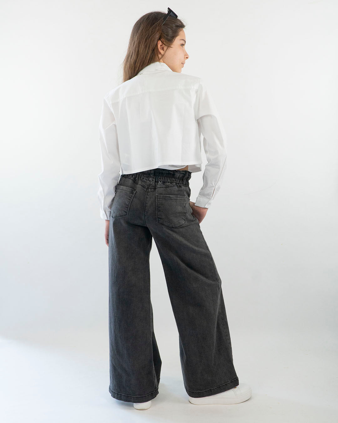 Camicia corta e larga con tasche I DO