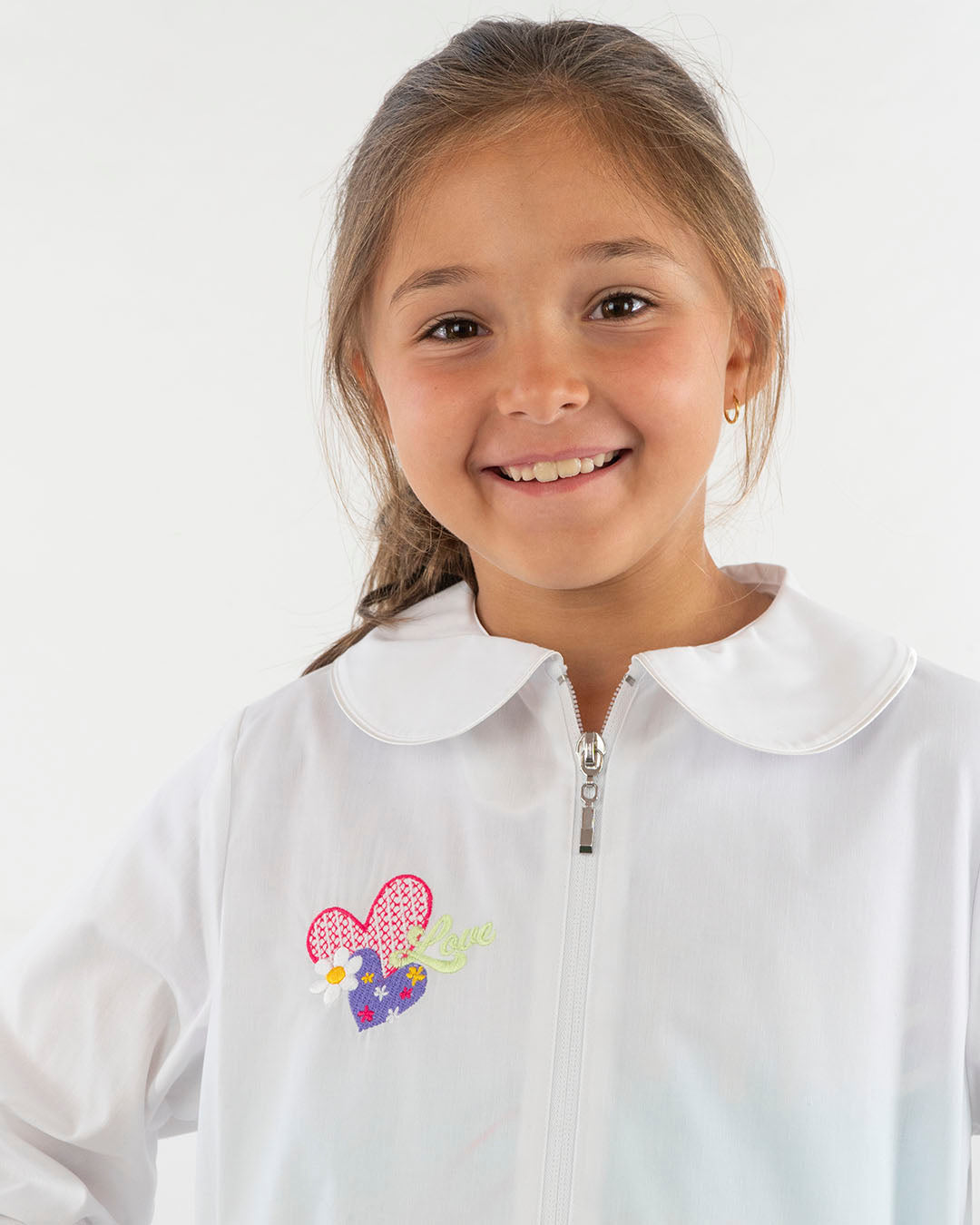 Grembiule scuola con zip