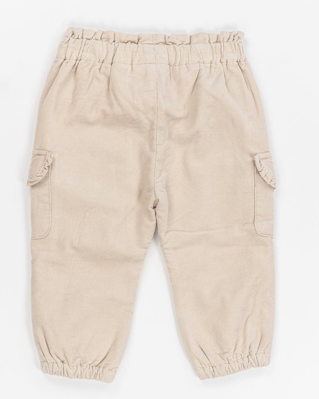Pantaloni cargo in velluto rigato foderati I DO
