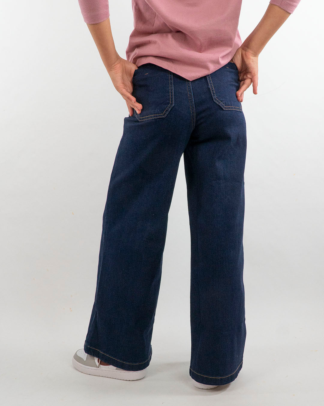 Jeans scuro a gamba larga MAYORAL