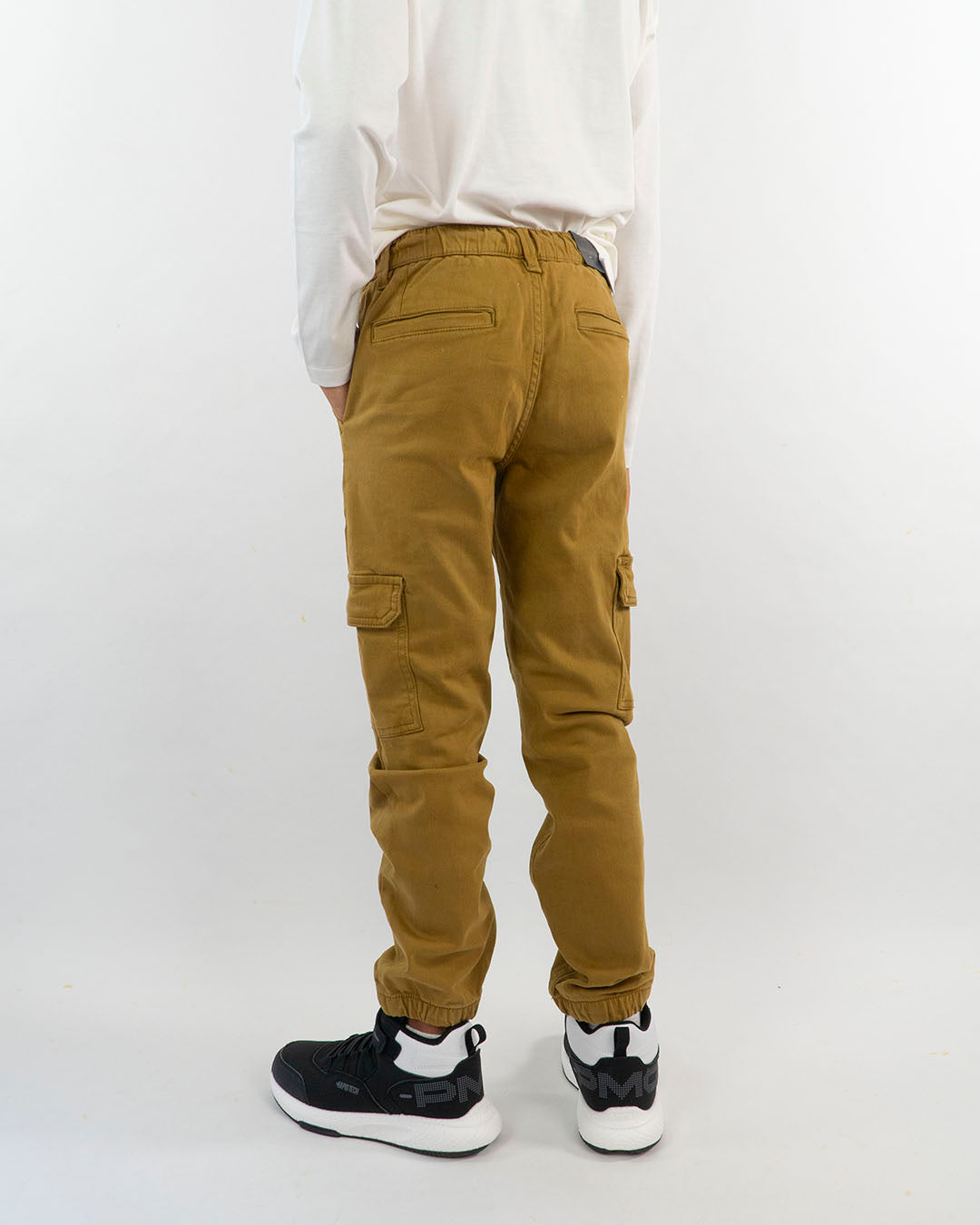 Pantaloni cargo in cotone lavorato MAYORAL