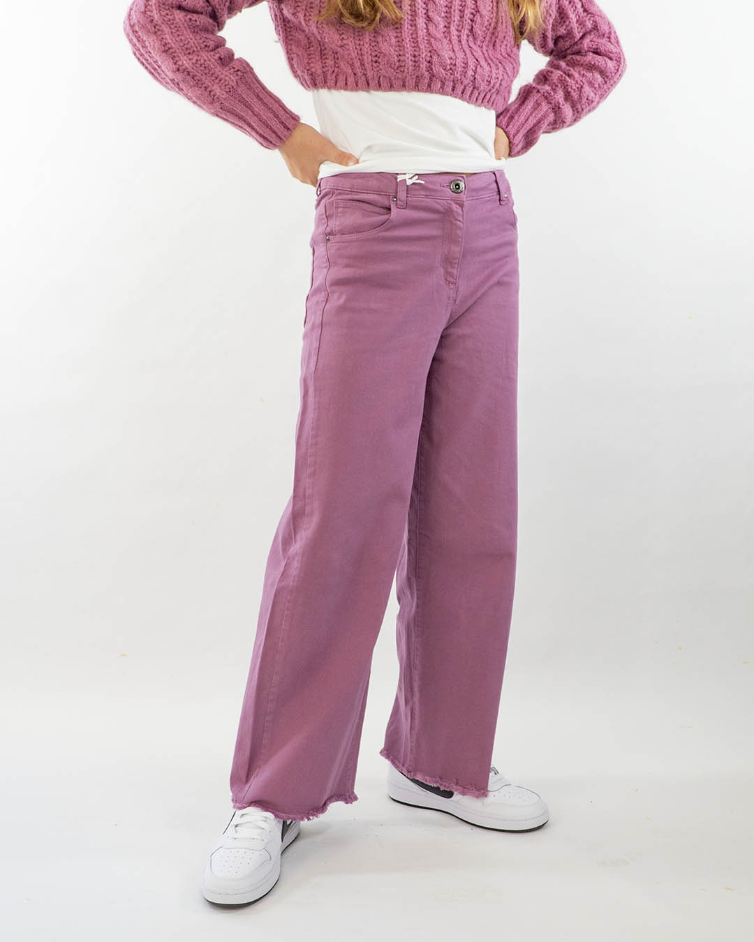 Pantalone sfrangiati