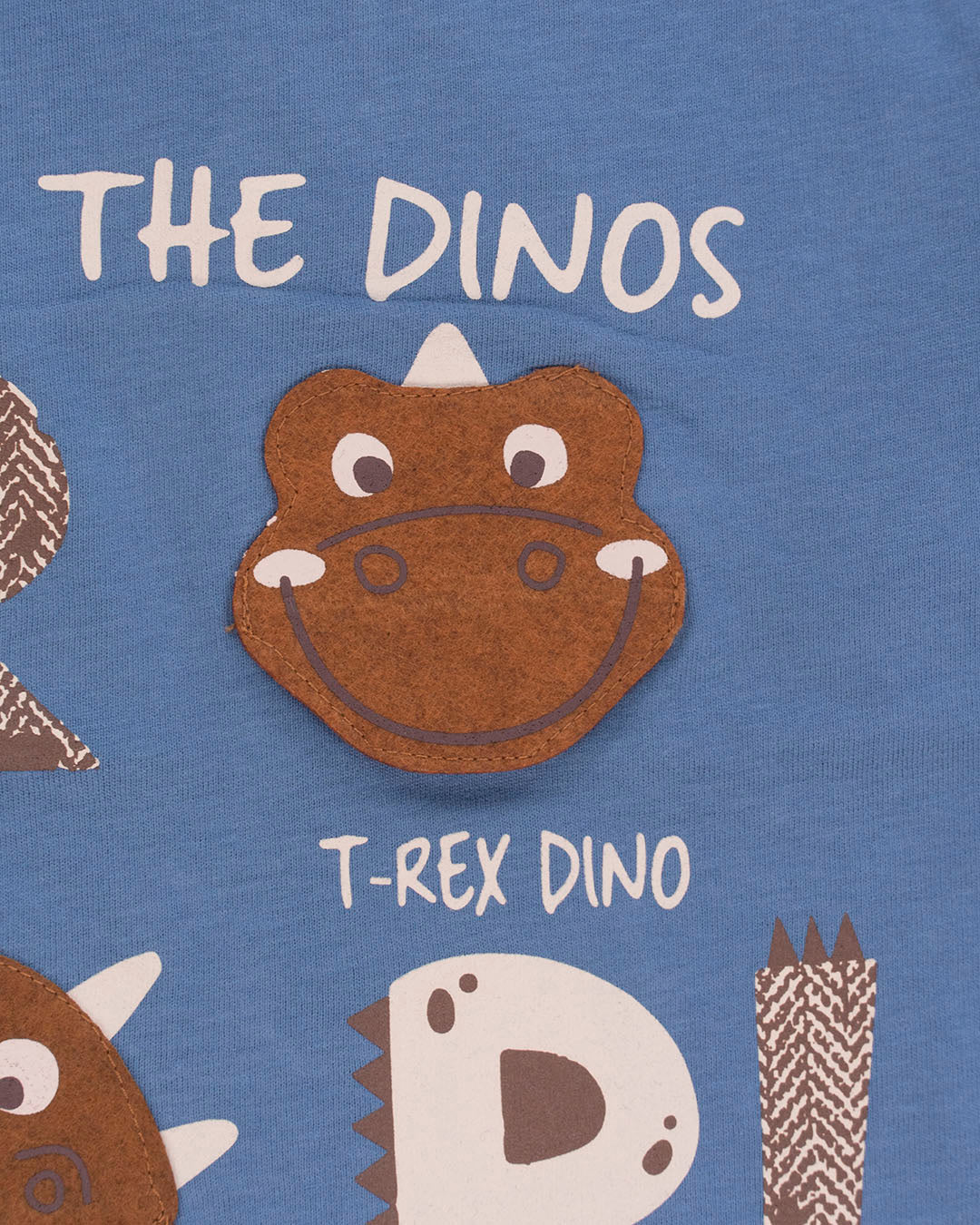 T-shirt manica lunga con musetti di dinosauriMELBY
