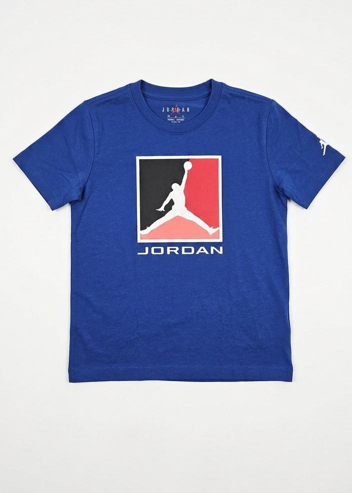 T-shirt con logo quadrato art.95F057-U89 JORDAN