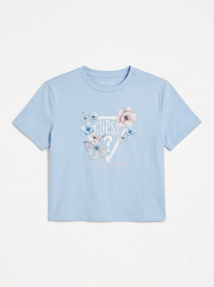 T-shirt con farfalle J6RI32K6YW4-A732 GUESS