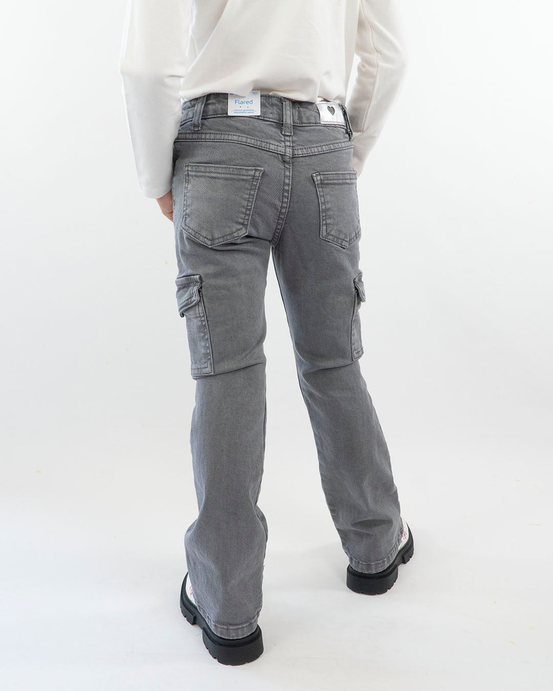 Jeans cargo a zampa MAYORAL