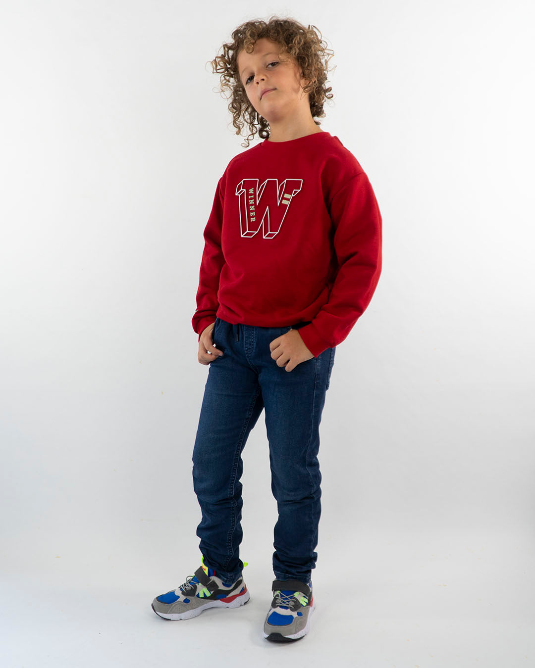 Felpa girocollo con stampa effetto 3D MAYORAL