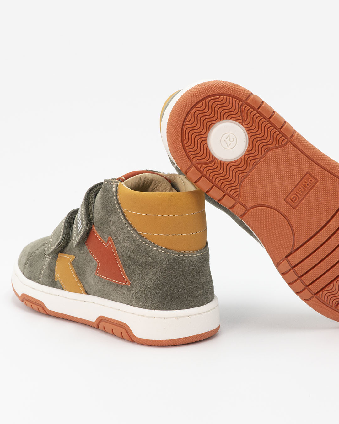 Scarpa alta in pelle scamosciata con freccePRIMIGI