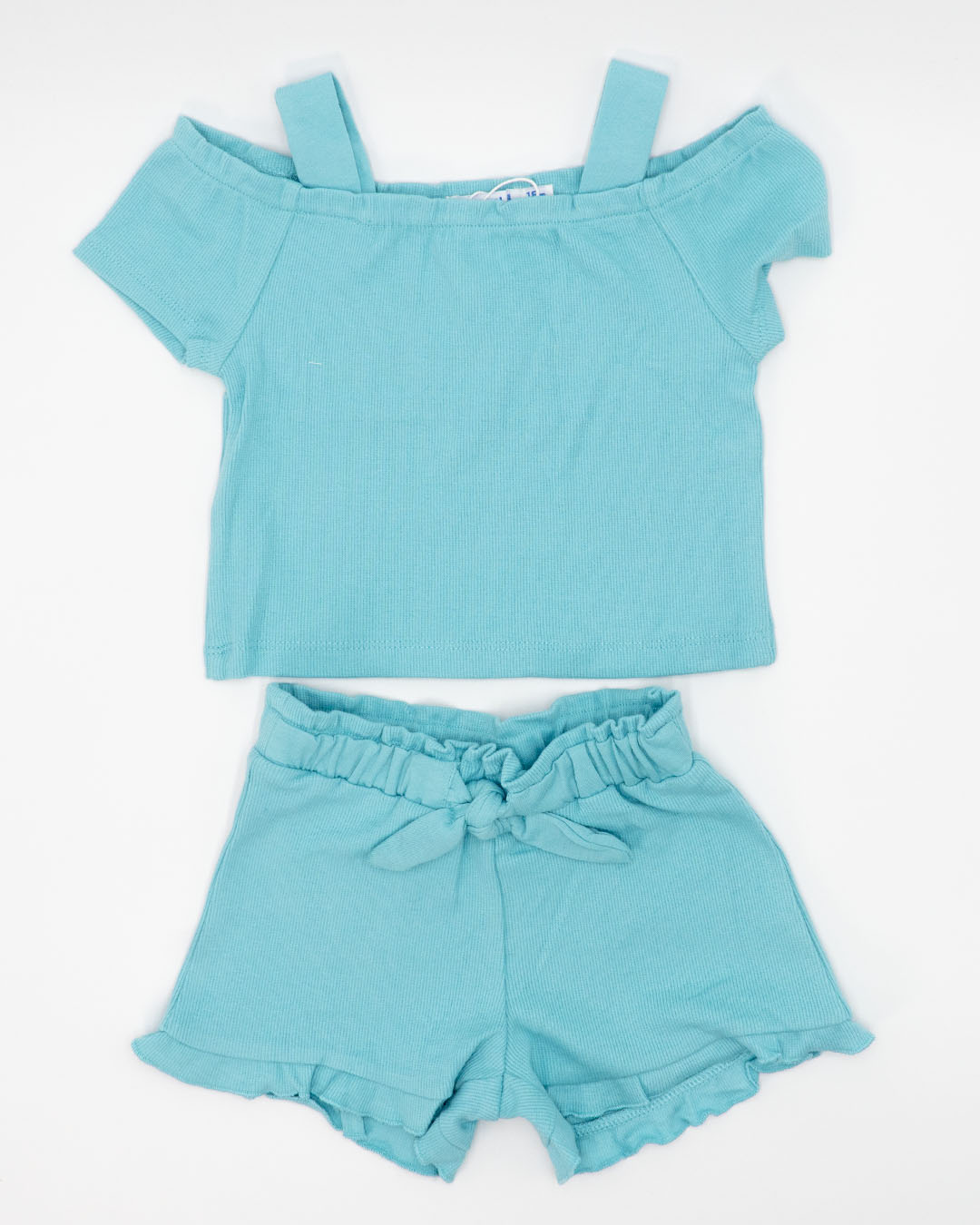 Completo a costine di short e top Mayoral