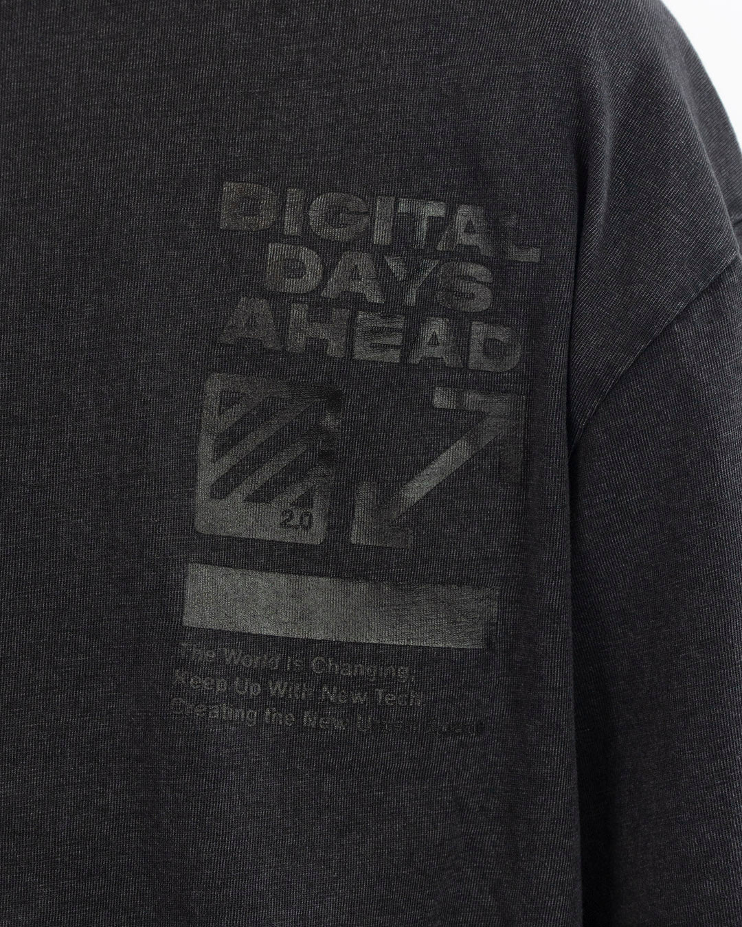 T-shirt delavè manica corta oversize fit I DO