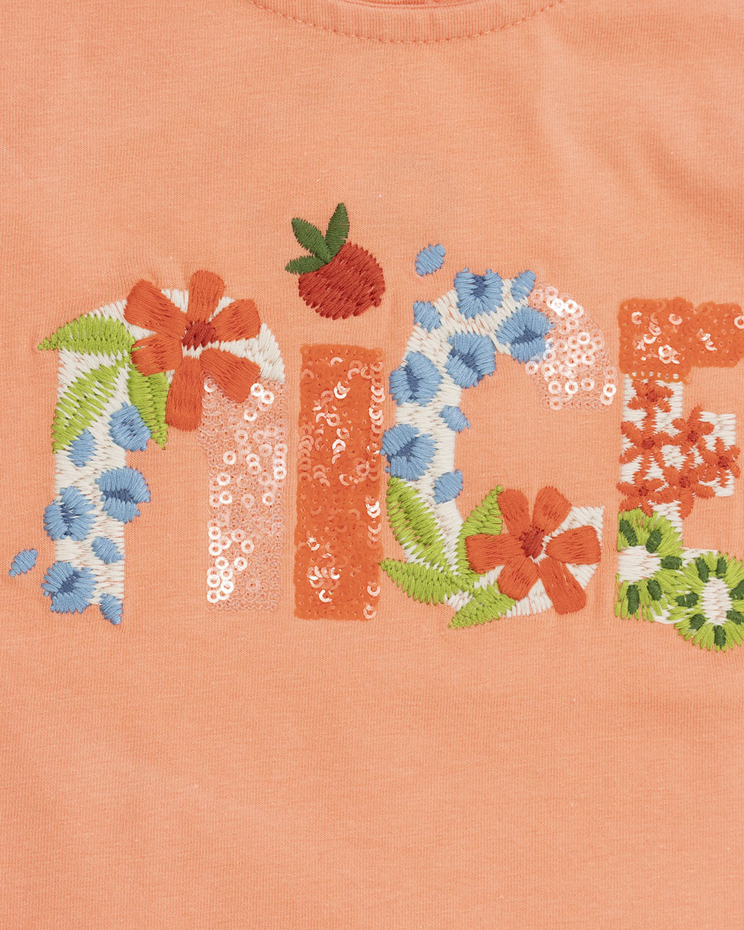 T-Shirt manica corta applicazioni
