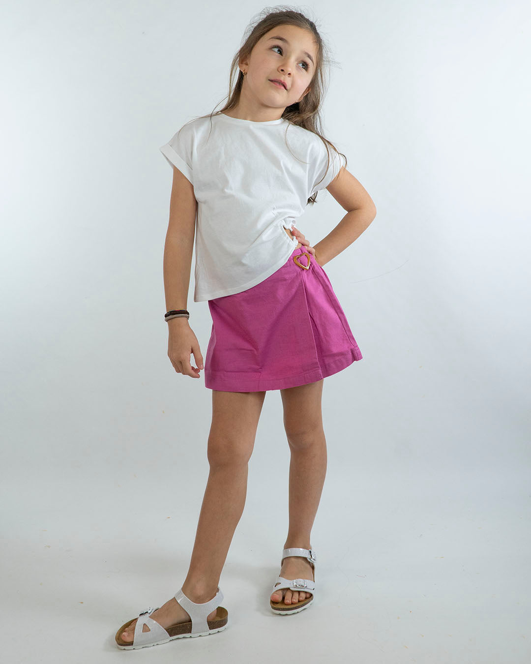 Gonna pantalone con fibbia a cuore MAYORAL