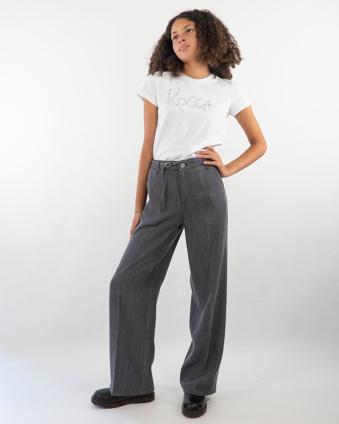 Jeans fluido a gamba larga KOCCA