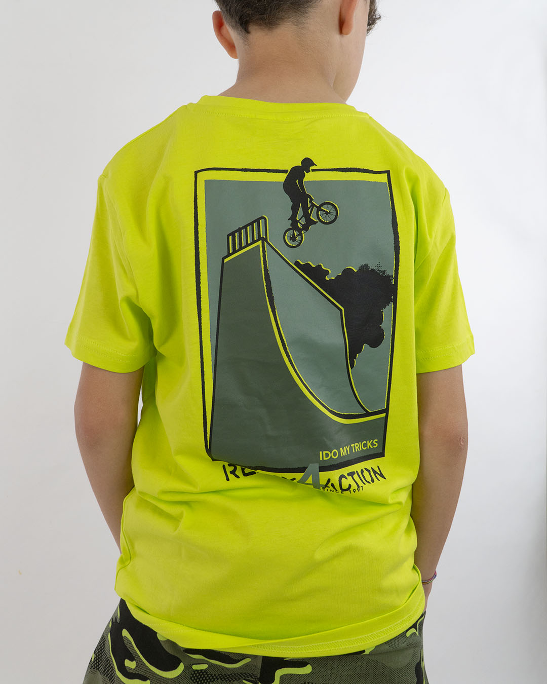 Completo 2 pz. con bermuda camouflage I DO
