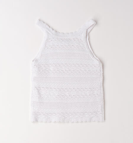 Canotta effetto crochet art.4G686-0113 I DO