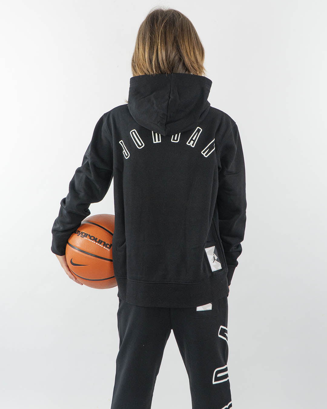 Felpa non felpa con cappuccio stampata