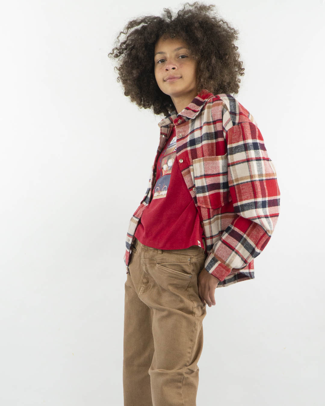 T-shirt manica lunga stampa