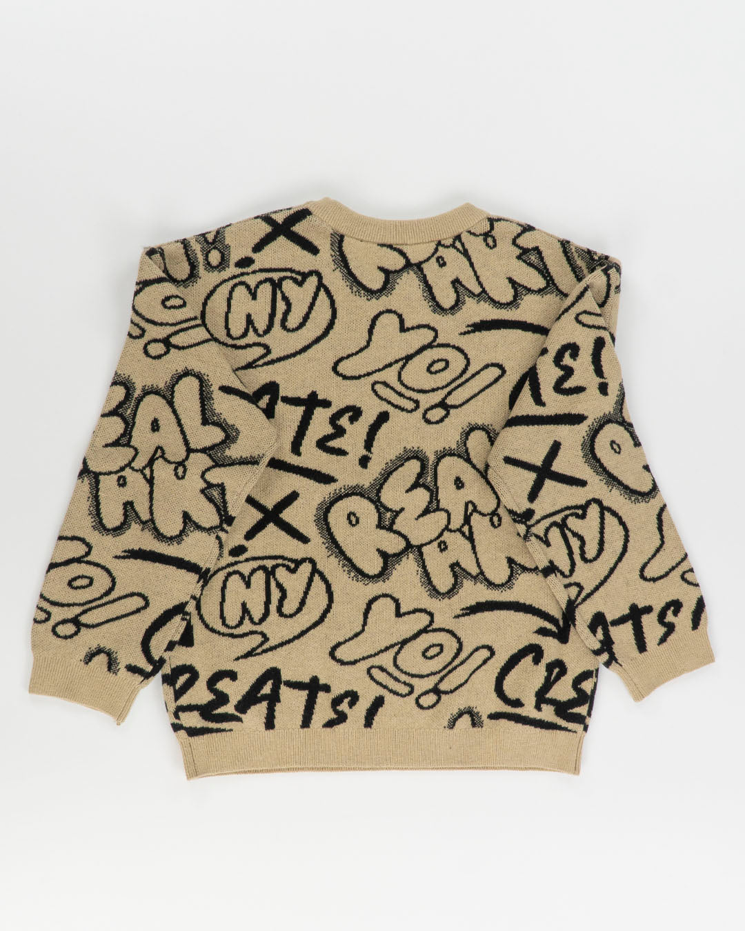 Maglione girocollo con scritte I DO