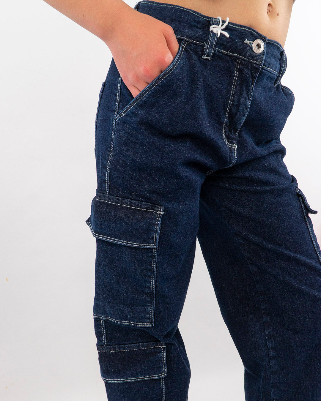 Jeans cargo a gamba larga I DO