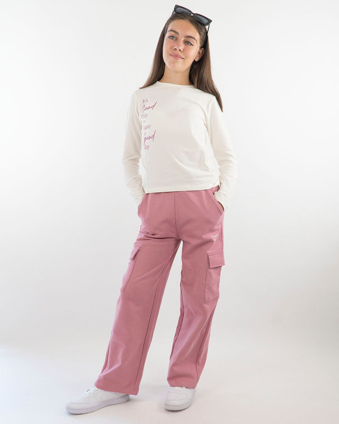 Pantaloni cargo larghi a peso medio I DO