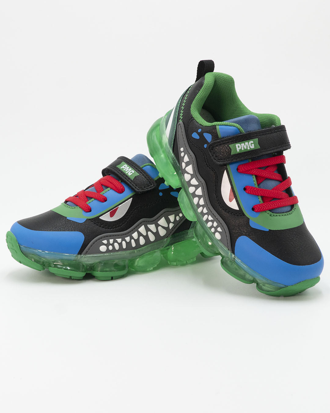 Scarpa stampa squalo, luci e strappo PRIMIGI