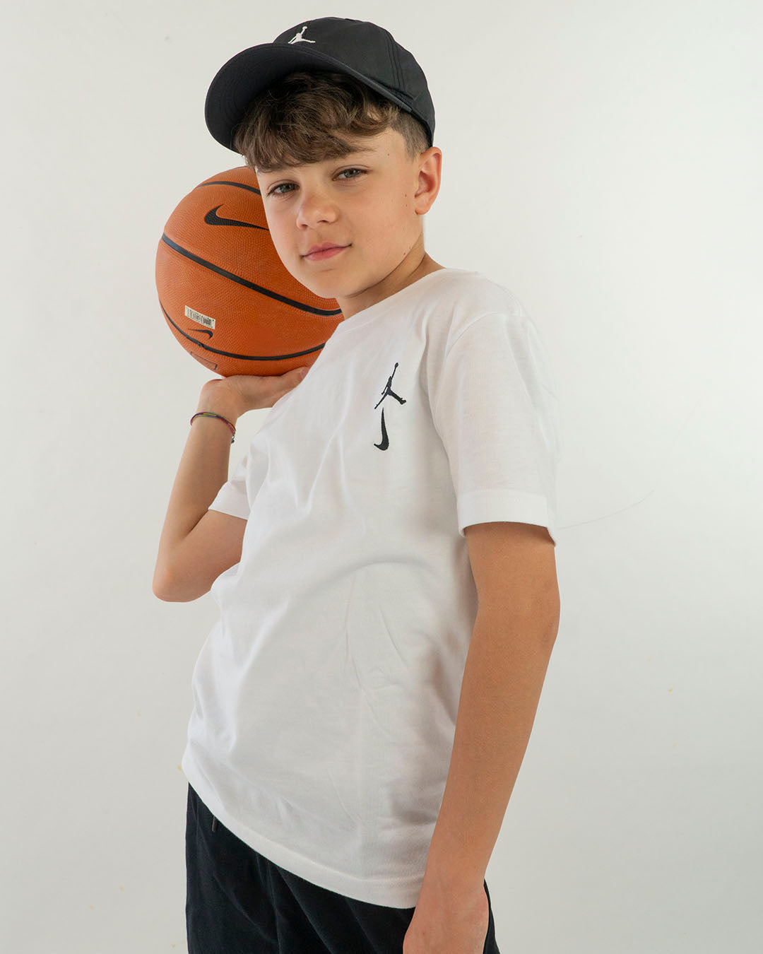 T-shirt doppio logo con numero sulla schienaJORDAN